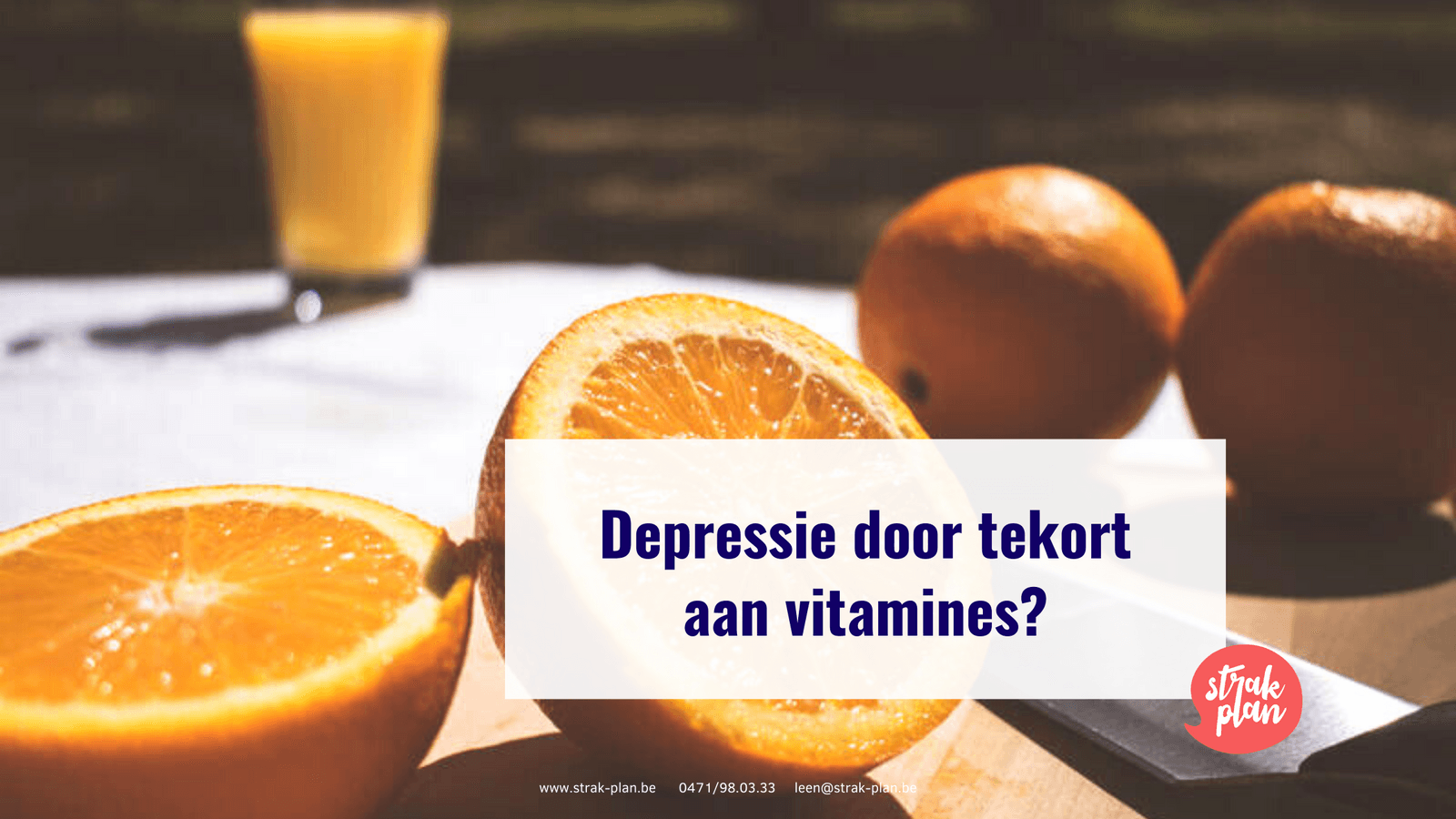 Depressie door tekort aan vitamines?